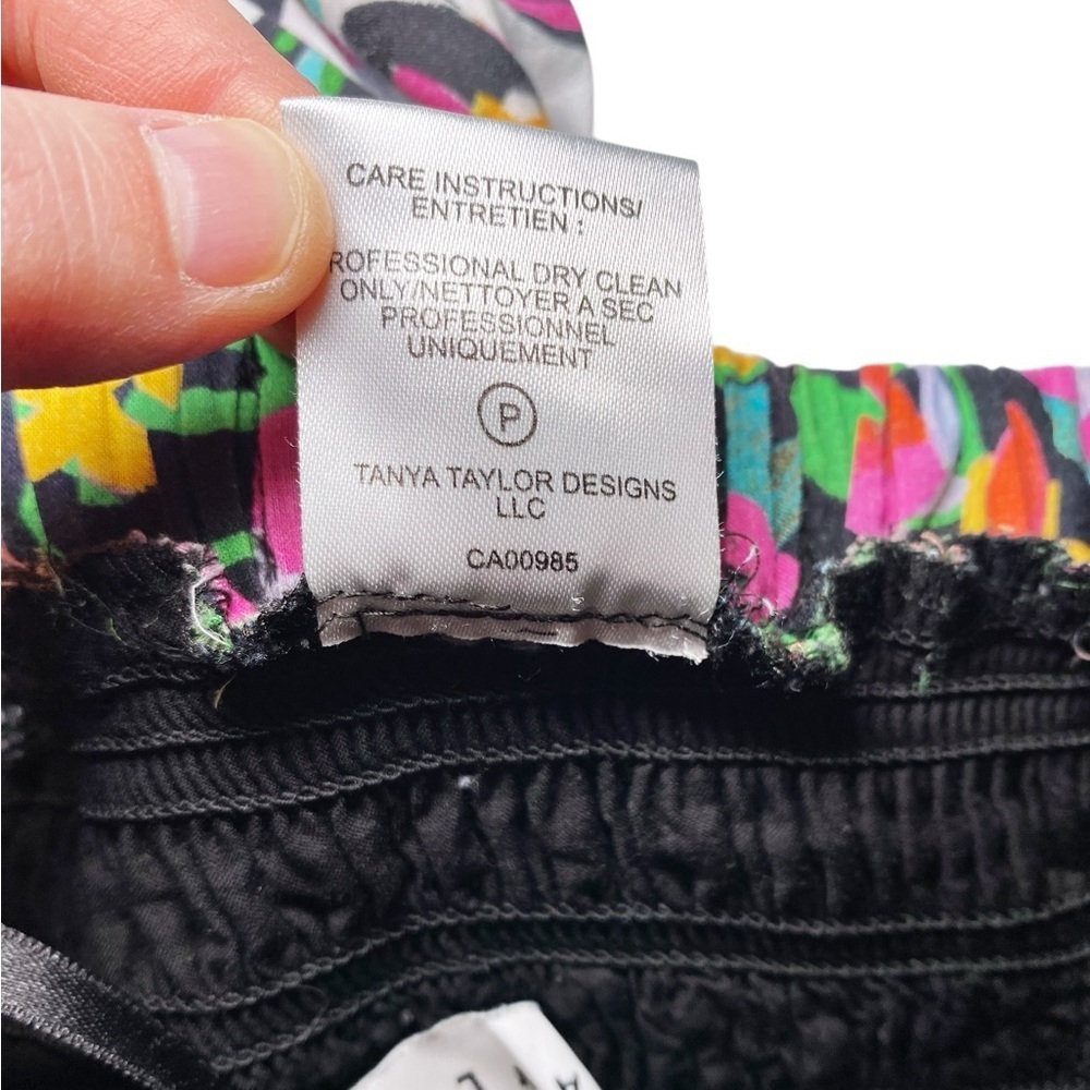 Tanya Taylor Vibrant Floral Bubble Mini Skirt - Picture 9 of 15